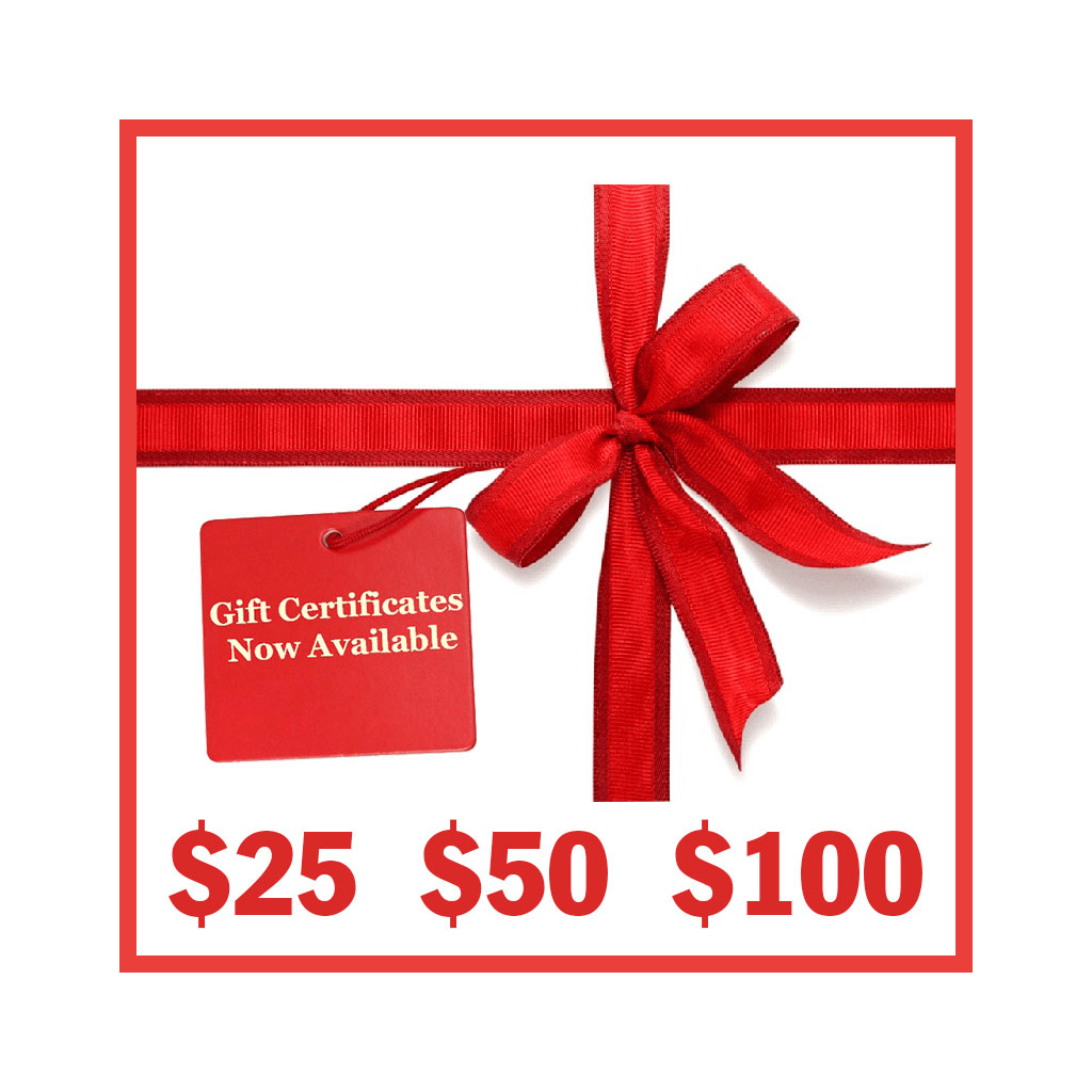 Gift Certificate for Onsite, Shop, or Remote Service