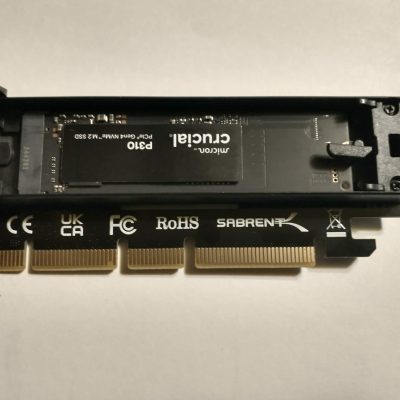 Crucial P310 PCI Express Gen4 NVMe 2280 M.2 solid state drive