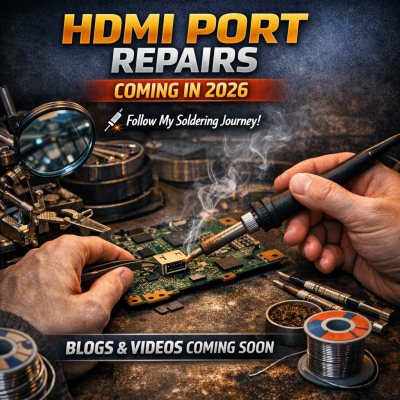 Soldering services will be available later in 2026. Stay tuned for practice soldering videos.