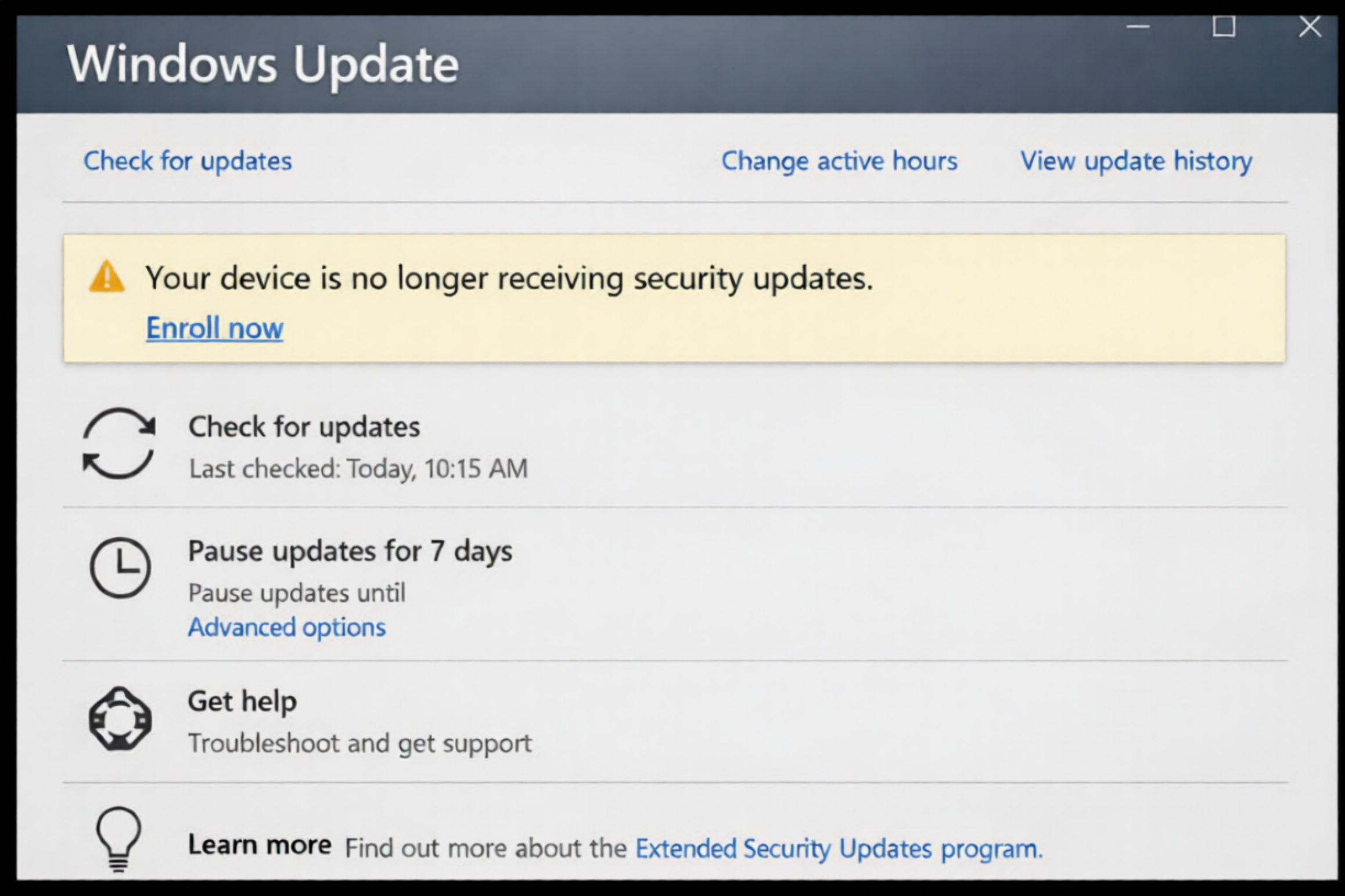You are currently viewing Microsoft Extends Windows 10 Security Updates One More Year